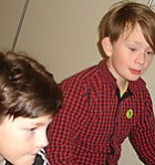 kennari frá ungverjalandi í heimsókn