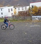 Á hjólum í hádegismat