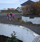 Á hjólum í hádegismat